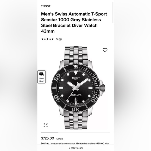 Tissot Accessories Tissot Automatic Watch Poshmark